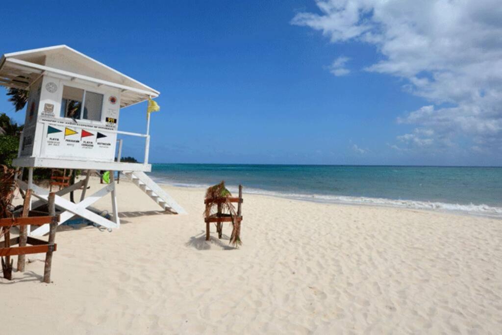 Bonita Casa A Dos Cuadras Del Mar Villa Playa del Carmen Dış mekan fotoğraf